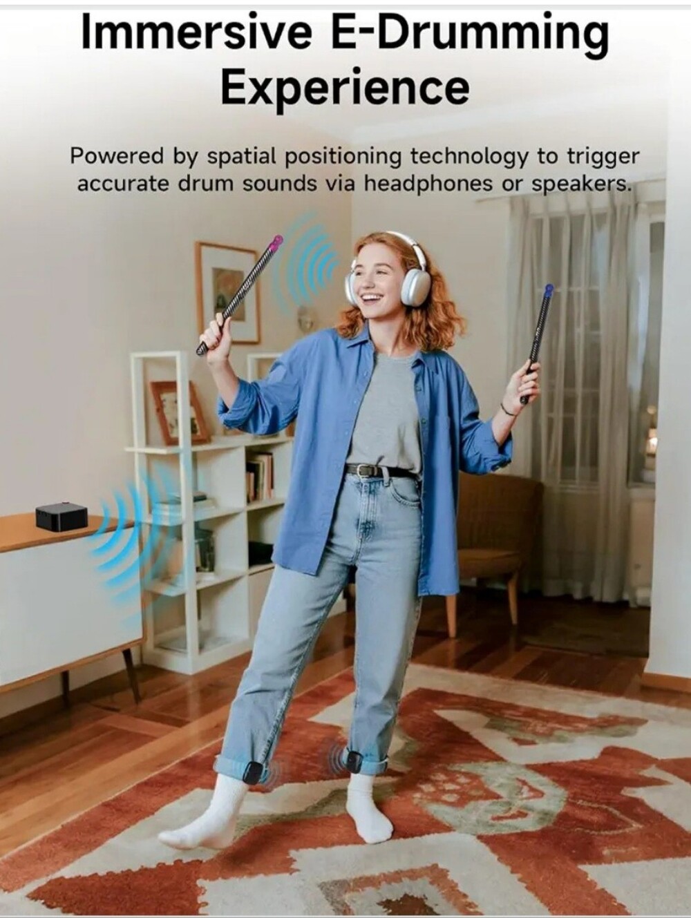 Air Drum - Drum anywhere, all in one.